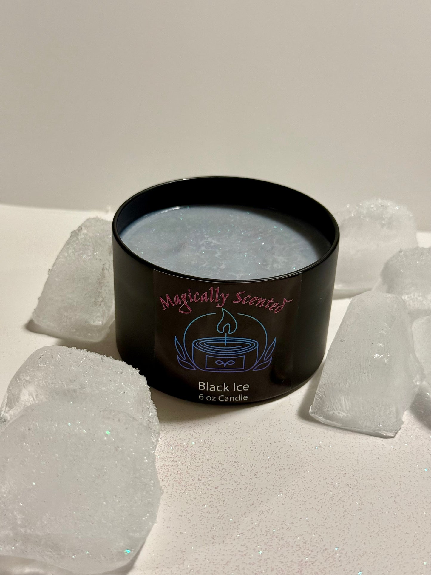 Black Ice Wickless Candle