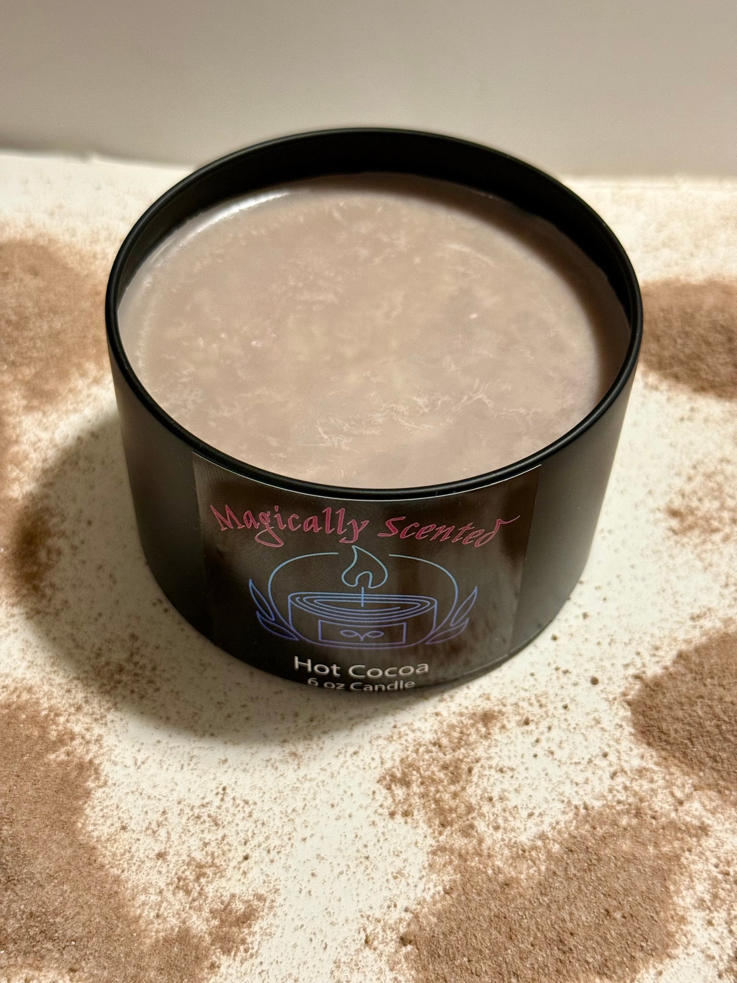Hot Cocoa Wickless Candle