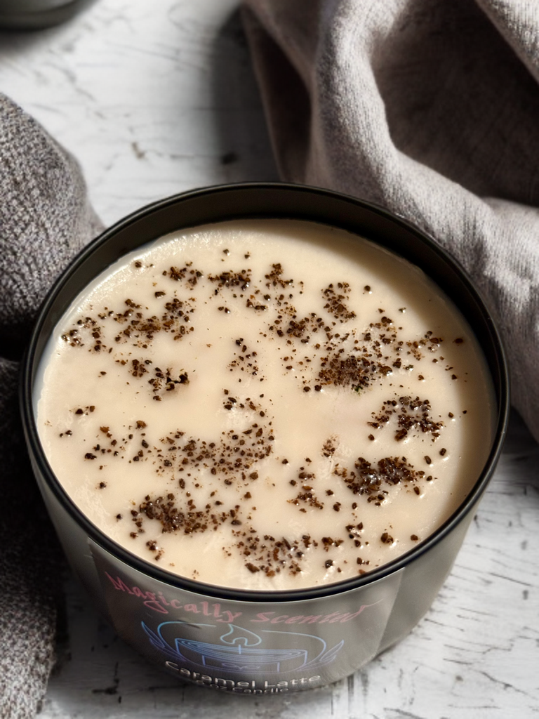 Caramel Latte Wickless Candle