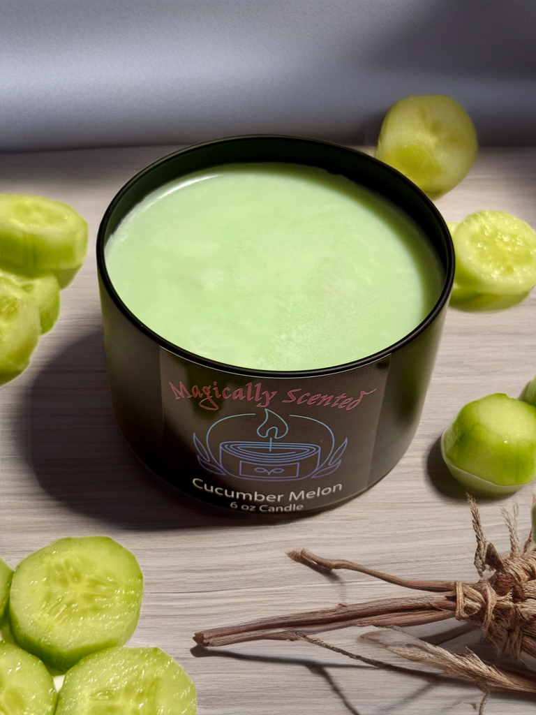 Cucumber Melon Wickless Candle