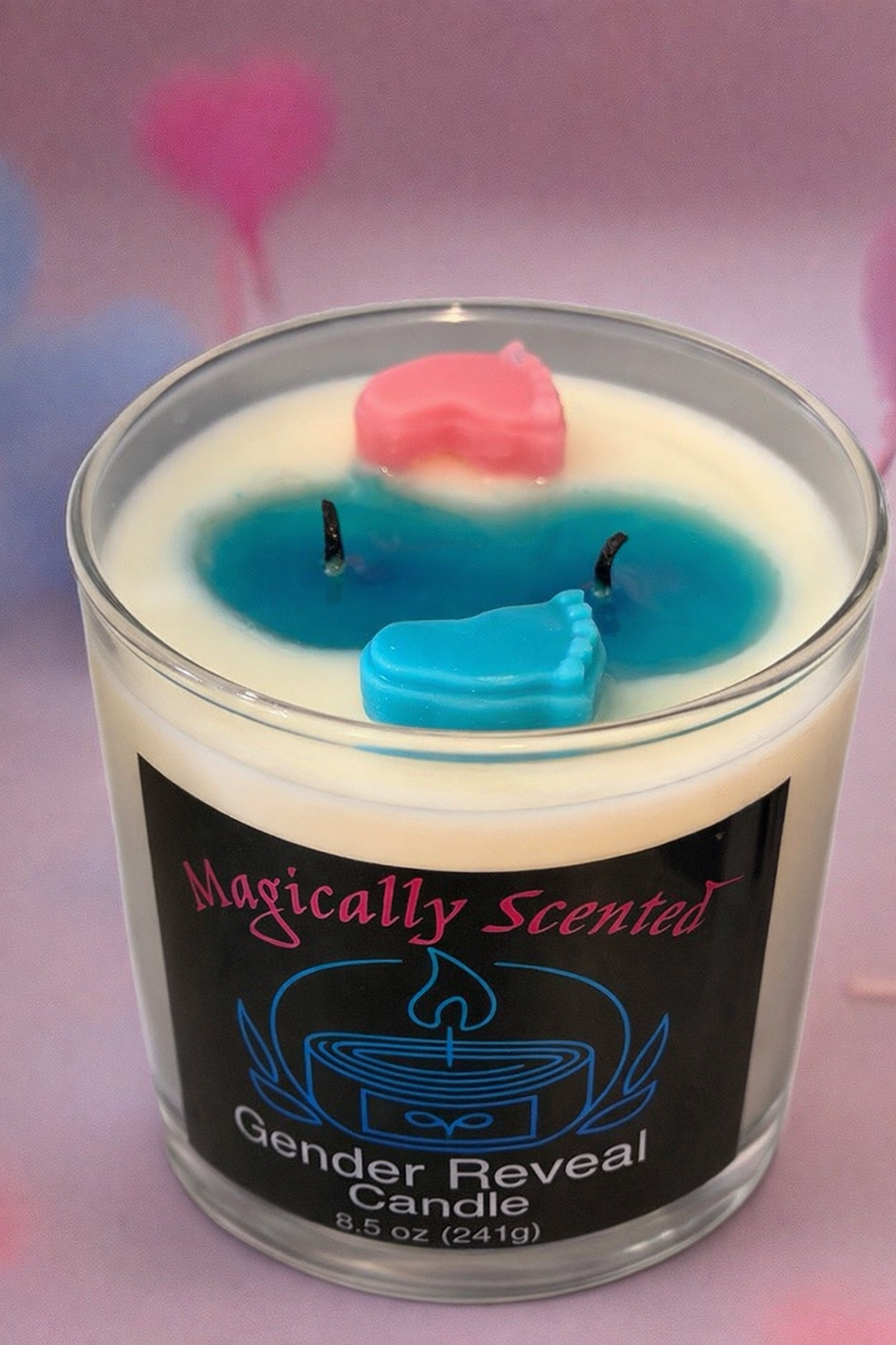 Gender Reveal Candle