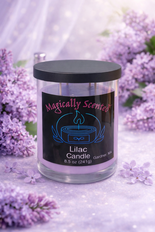 Lilac Candle