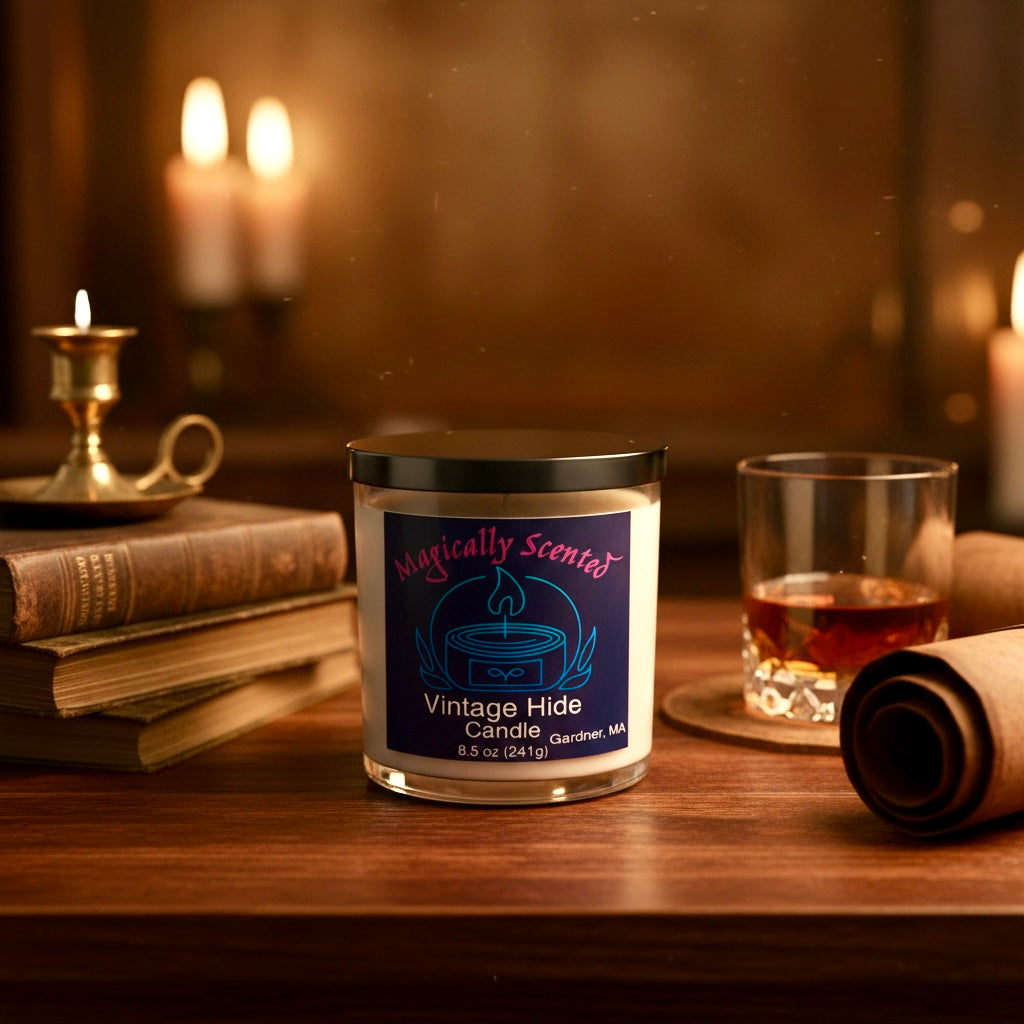 Vintage Hide Candle