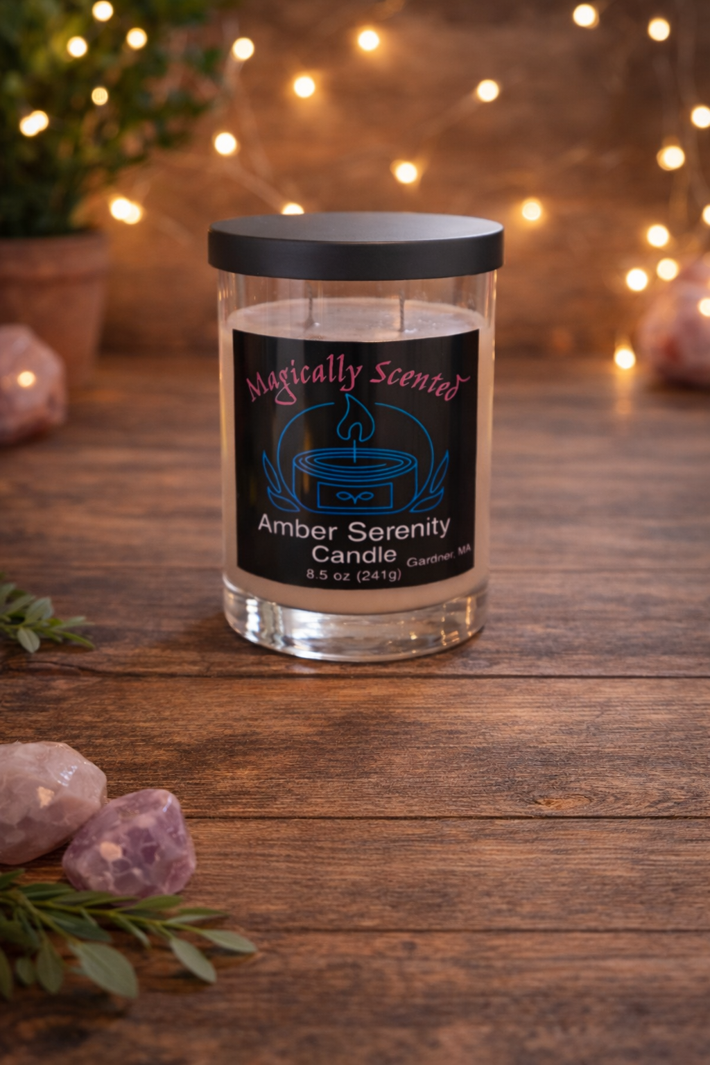 Amber Serenity Candle