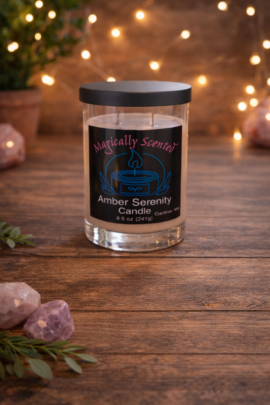 Amber Serenity Candle