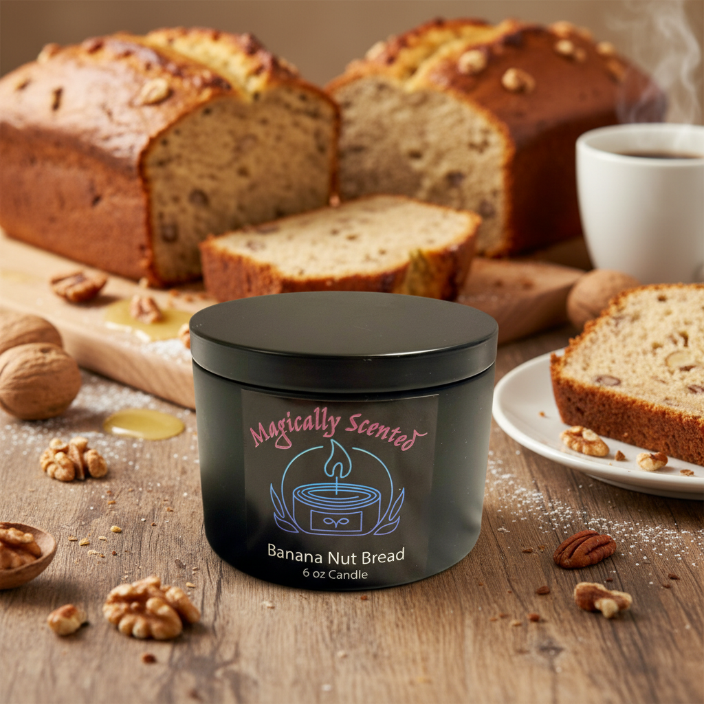 Banana Nut Bread Wickless Candle
