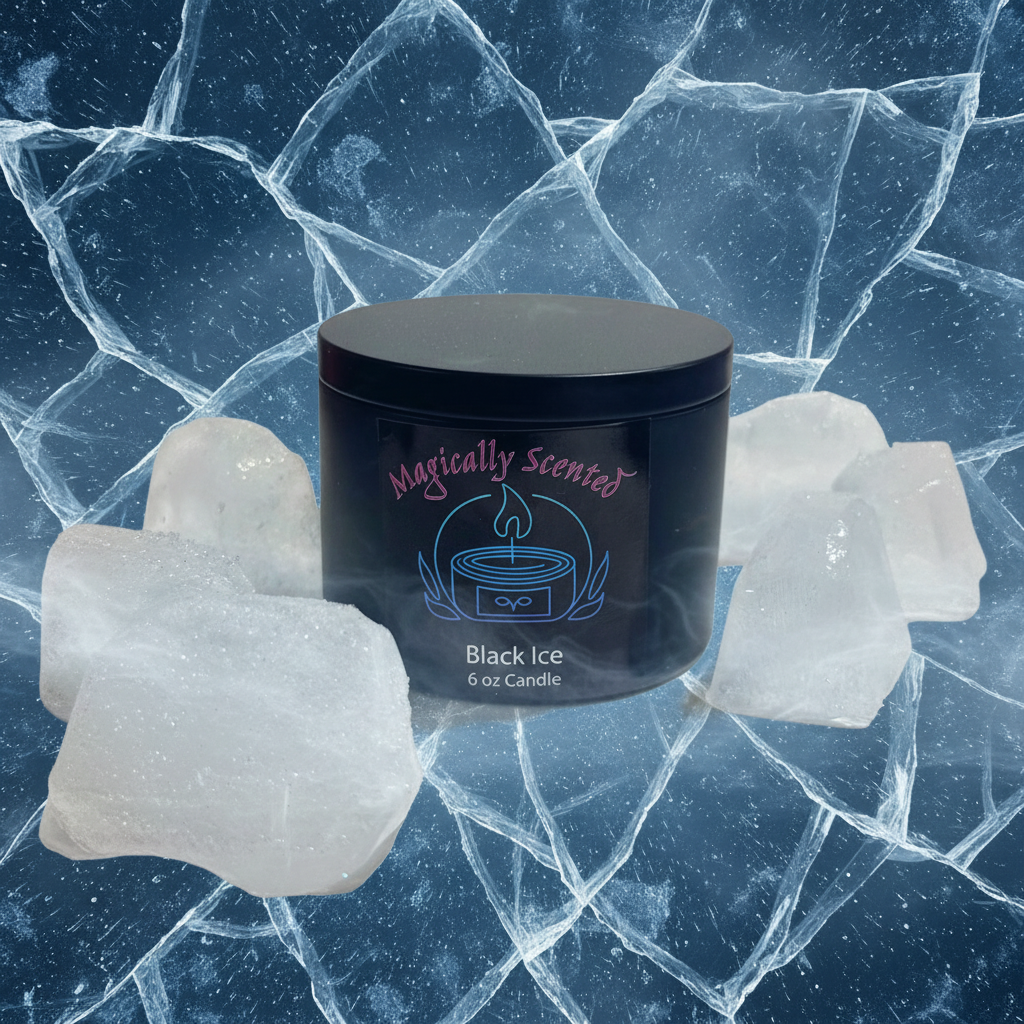 Black Ice Wickless Candle