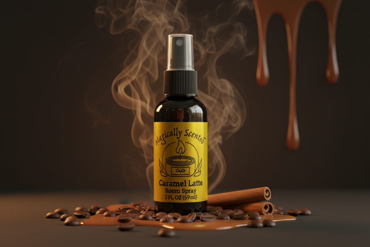 Caramel Latte Room Spray Lifestyle