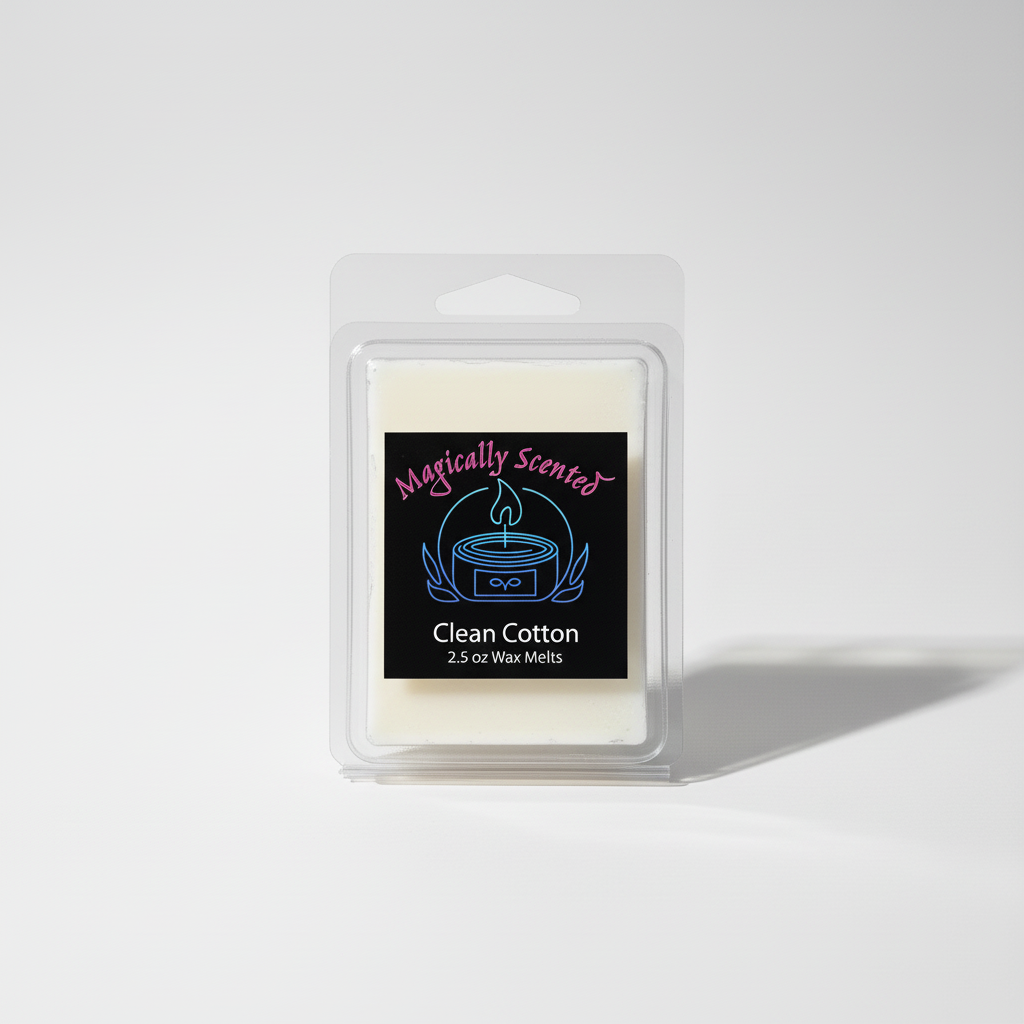 Clean Cotton Wax Melt - White