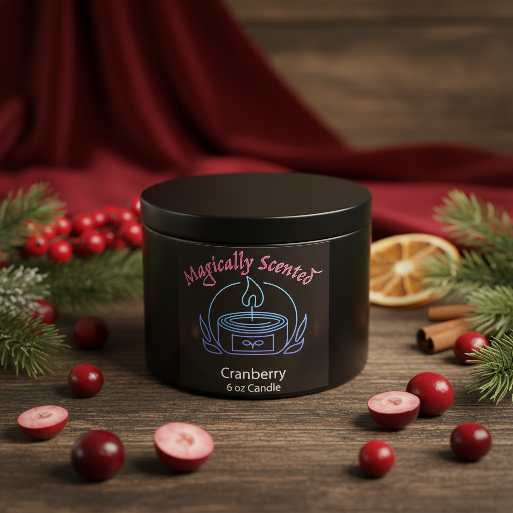 Cranberry Wickless Candle