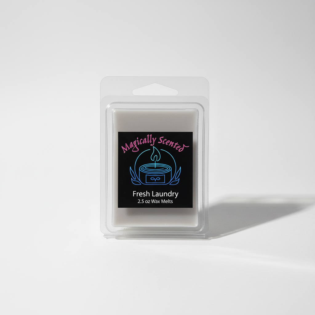 Fresh Laundry Wax Melt - Grey