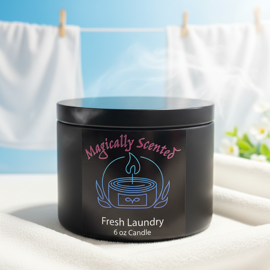 Fresh Laundry Wickless Candle - Forward Position