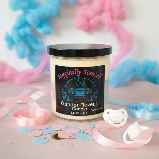 Gender Reveal Candle