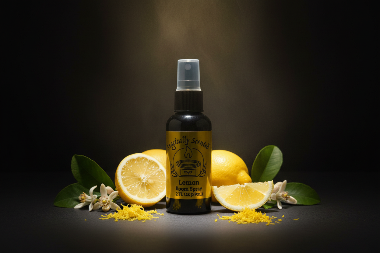 Lemon Room Spray Lifestyle