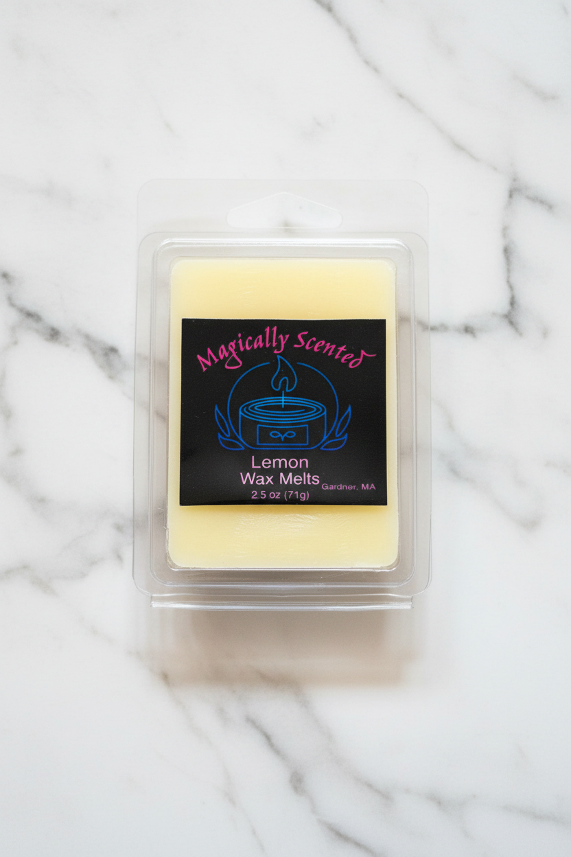 Lemon Wax Melt Straight