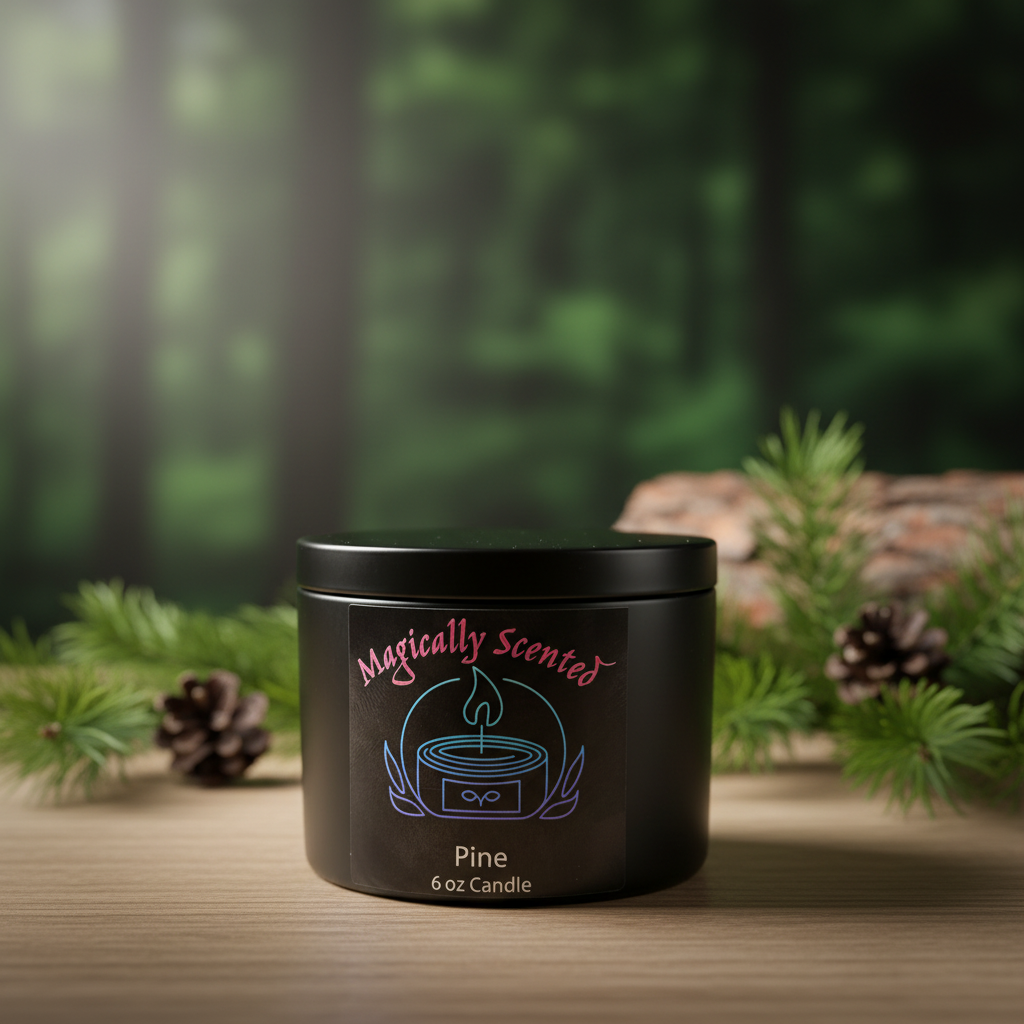 Pine Wickless Candle - Forward Position