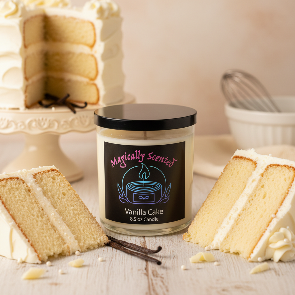 Vanilla Cake Candle