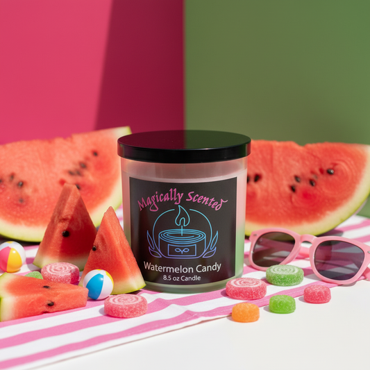 Watermelon Candy Candle