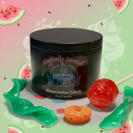 Watermelon Candy Wickless Candle - New Background