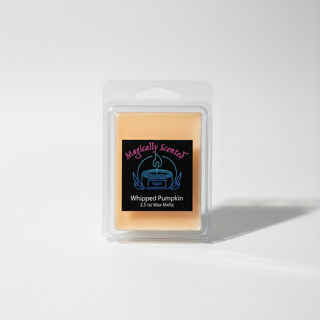 Whipped Pumpkin Wax Melt - With Orange